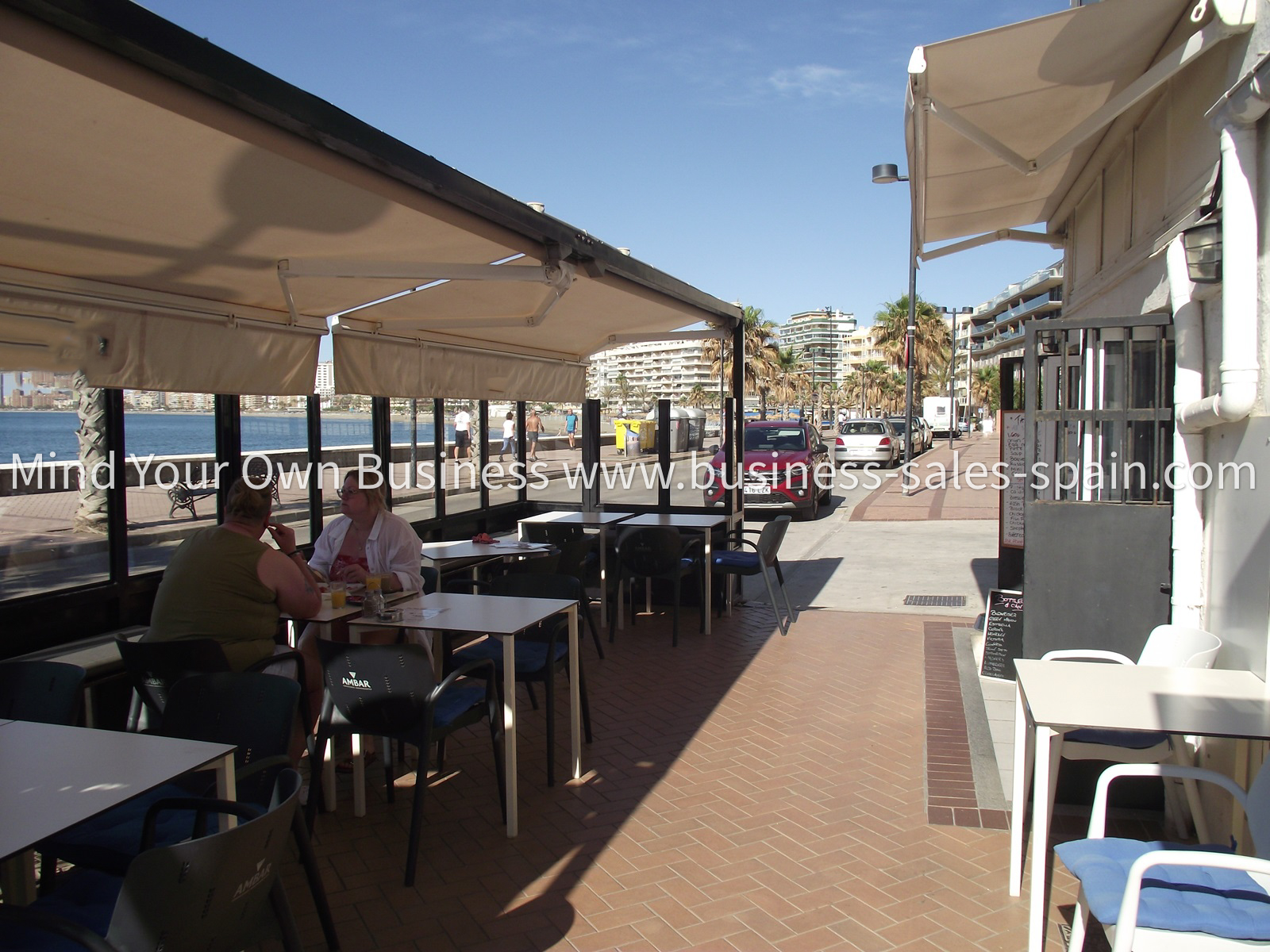 Very Well Established and Profitable Café Bar on Fuengirola Seafront With Large Golf Society